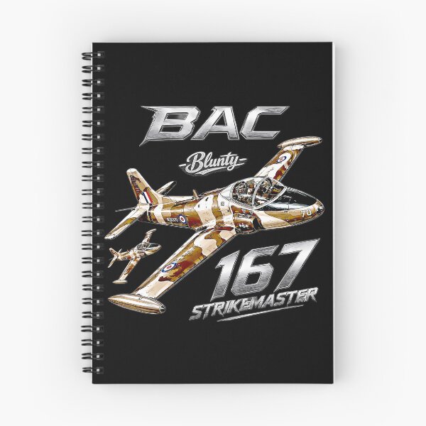 Item preview, BAC 167 Strikemaster "Blunty" Vintage Military Jet Pilot Signature Design designed and sold by Aerolovers.