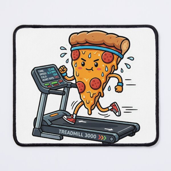 Item preview, Jokes Pizza Slice Gym designed and sold by YNAMREG.