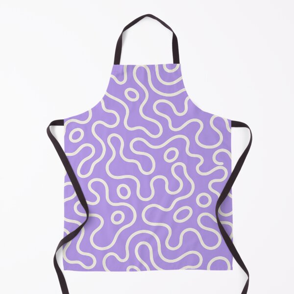 Item preview, Lavender Abstract Wavy Line Pattern designed and sold by teeperfect.