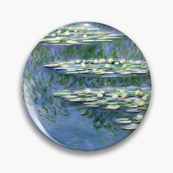 Item preview, Water Lilies: Impression of Reflections & Blossoming Surfaces (14) designed and sold by artdesignsnow.
