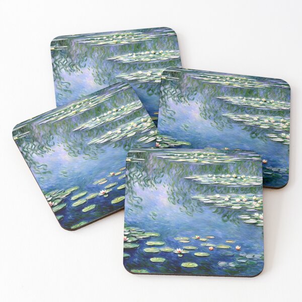Item preview, Water Lilies: Impression of Reflections & Blossoming Surfaces (14) designed and sold by artdesignsnow.