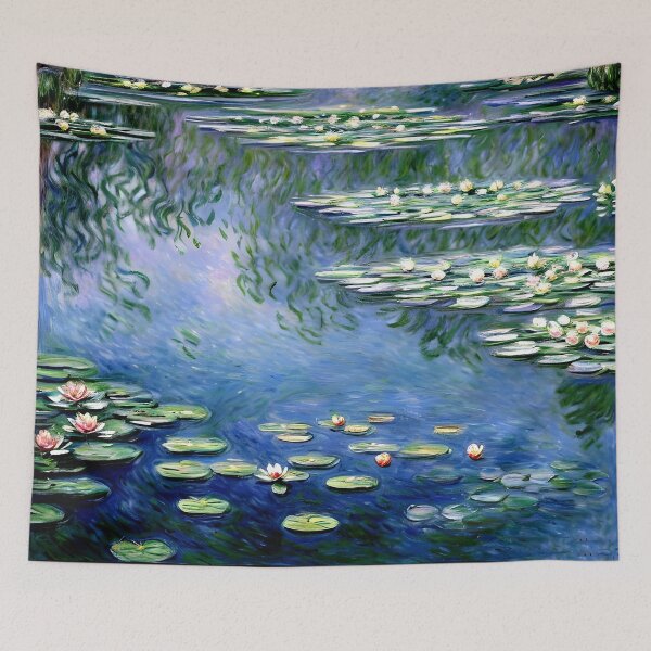 Item preview, Water Lilies: Impression of Reflections & Blossoming Surfaces (14) designed and sold by artdesignsnow.