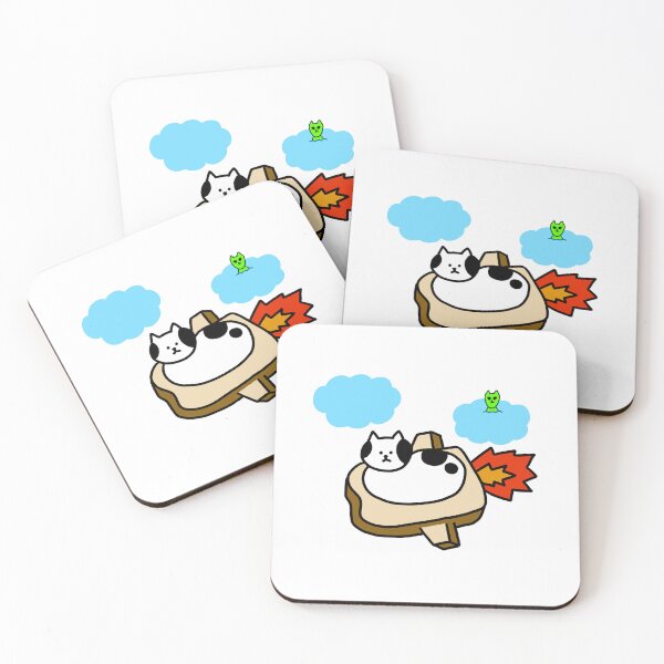 Item preview, a Cat on the bread plane designed and sold by superbaechoo.