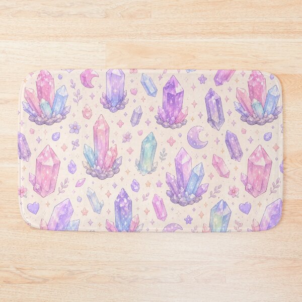 Item preview, Pastel Crystal Dreams Seamless Pattern designed and sold by Aramdesing.