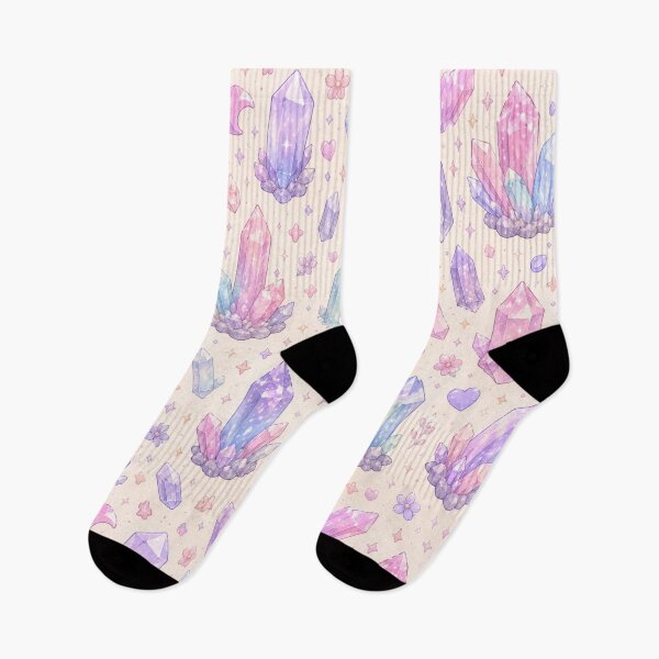 Item preview, Pastel Crystal Dreams Seamless Pattern designed and sold by Aramdesing.