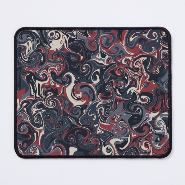 Item preview, red & gray Multicolor Flow Design designed and sold by gemsstickers1.