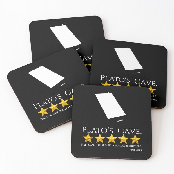 Item preview, Plato - Ancient Greek Philosophy - Allegory Of The Cave Meme designed and sold by Styrman.