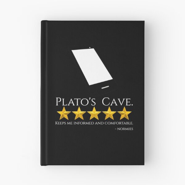 Item preview, Plato - Ancient Greek Philosophy - Allegory Of The Cave Meme designed and sold by Styrman.