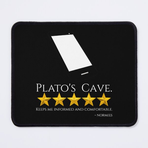 Item preview, Plato - Ancient Greek Philosophy - Allegory Of The Cave Meme designed and sold by Styrman.