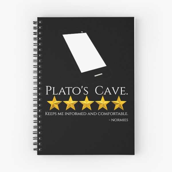 Item preview, Plato - Ancient Greek Philosophy - Allegory Of The Cave Meme designed and sold by Styrman.
