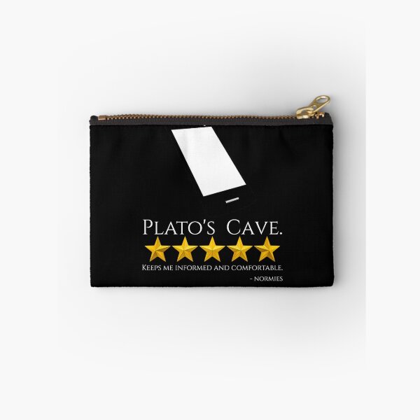 Item preview, Plato - Ancient Greek Philosophy - Allegory Of The Cave Meme designed and sold by Styrman.