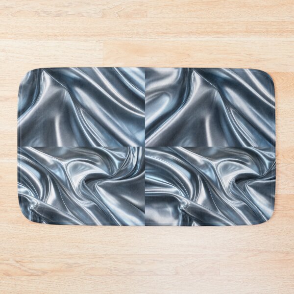 Item preview, Liquid Chrome Futuristic Textile Pattern designed and sold by frumixart.