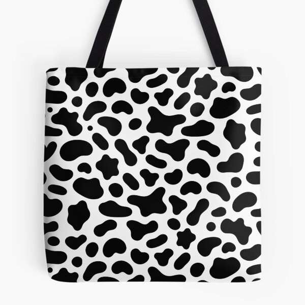 Item preview, Black White Cow Print Pattern designed and sold by teeperfect.