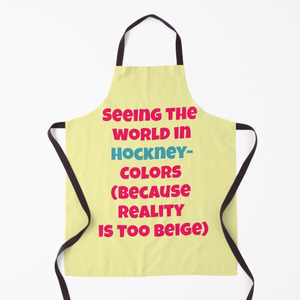 Item preview, Seeing The World In Hockney Colors saying designed and sold by Mauswohn.