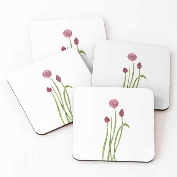 Item preview, Fresh chive flowers designed and sold by pinkyfish1010.