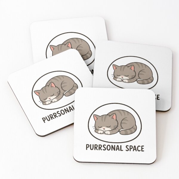 Item preview, PURRSONAL SPACE IS NEEDED. designed and sold by vecart34.
