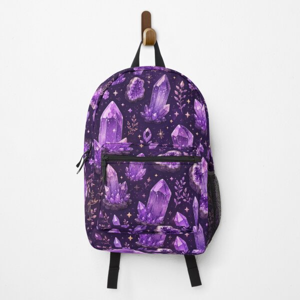 Item preview, Mystic Amethyst Crystals Repeat Pattern designed and sold by Aramdesing.
