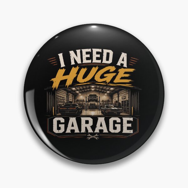 Item preview, I Need A Huge Garage Funny Car Lover T-Shirt | Mechanic & Auto Enthusiast Gift designed and sold by Artimax-Studio.