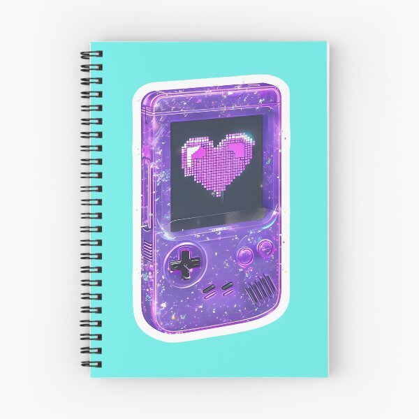 Item preview, Retro Y2K Translucent Purple Handheld Gaming Console designed and sold by 77Clover.