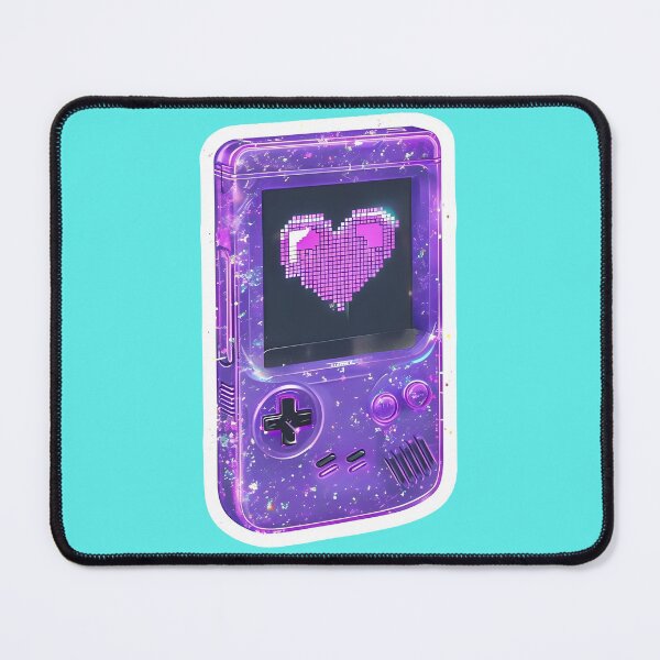 Item preview, Retro Y2K Translucent Purple Handheld Gaming Console designed and sold by 77Clover.