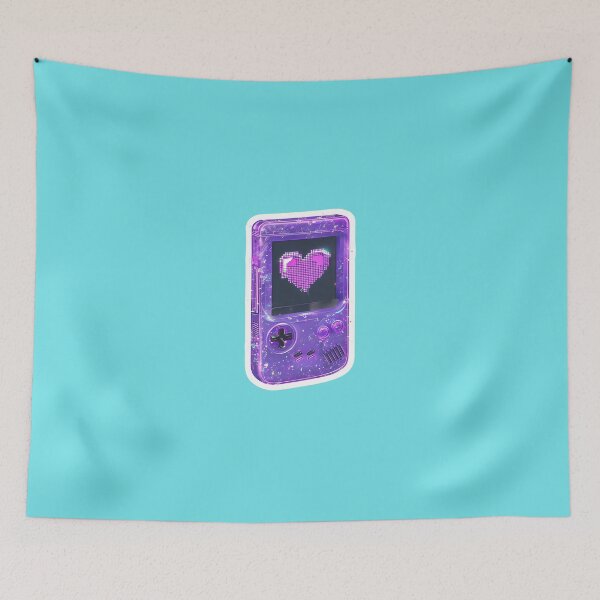 Item preview, Retro Y2K Translucent Purple Handheld Gaming Console designed and sold by 77Clover.