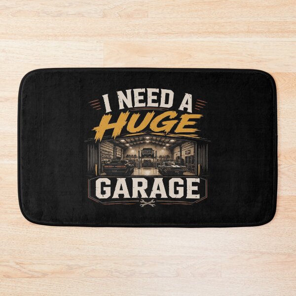 Item preview, I Need A Huge Garage Funny Car Lover T-Shirt | Mechanic & Auto Enthusiast Gift designed and sold by Artimax-Studio.