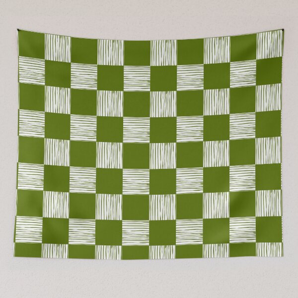 Item preview, Forest checkered texture designed and sold by Bloomiastudio.