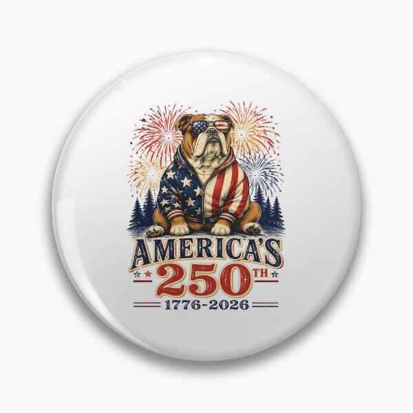 Item preview, Bulldog America's 250th Anniversary 1776 2026 designed and sold by OlakunleOloroz.