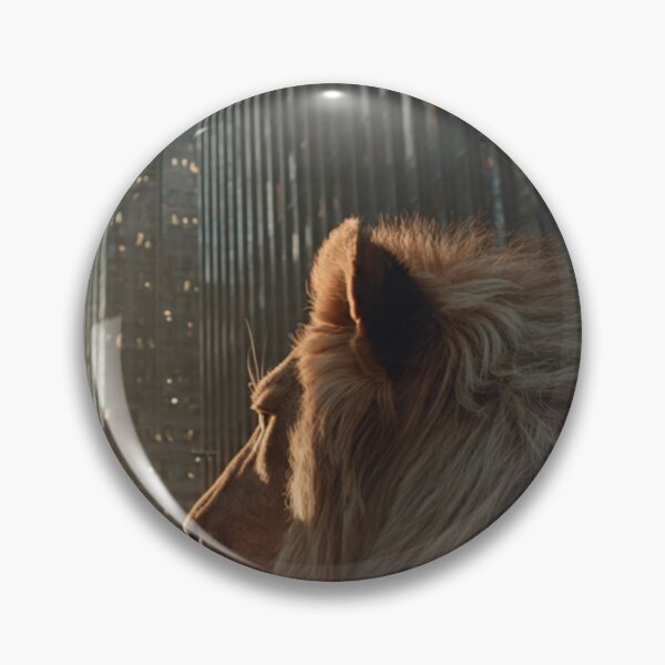 Item preview, Urban Lion King - Metropolis Sunset View designed and sold by Dream Weave Studio.