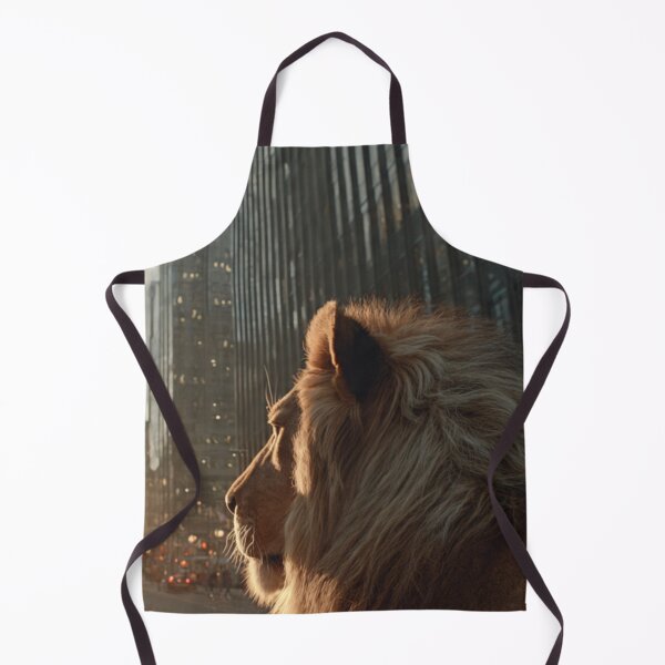 Item preview, Urban Lion King - Metropolis Sunset View designed and sold by Dream Weave Studio.
