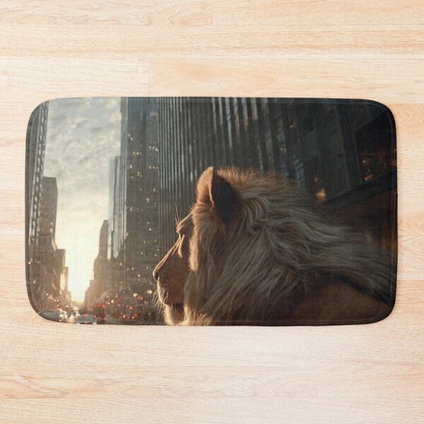 Item preview, Urban Lion King - Metropolis Sunset View designed and sold by Dream Weave Studio.