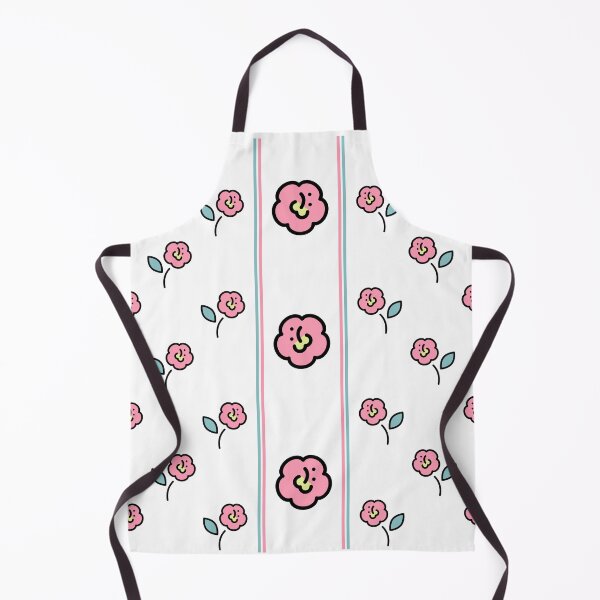 Item preview, Kawaii Pink Flowers - Cute and Minimalist Retro Floral Design designed and sold by Kessy-Kunstler.