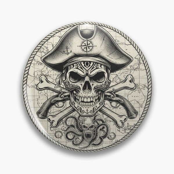 Item preview, Pirate Emblem designed and sold by RaF71PrO.