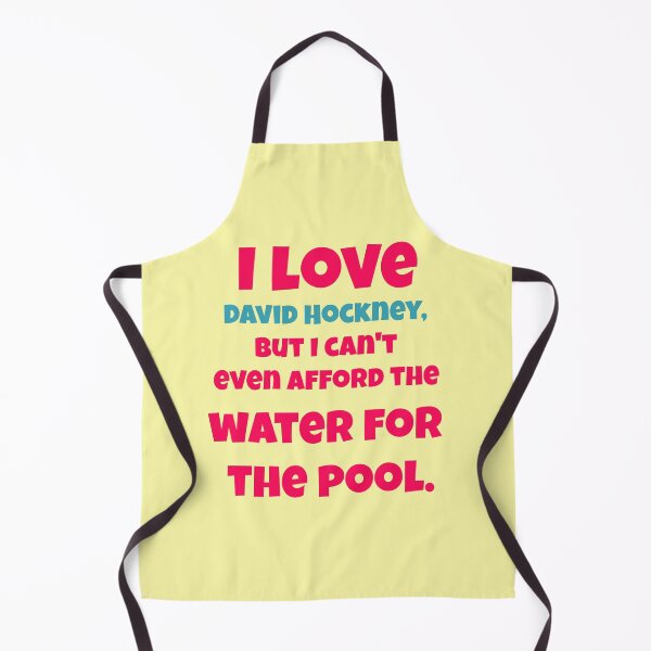 Item preview, I Love David Hockney Can't Afford Pool designed and sold by Mauswohn.