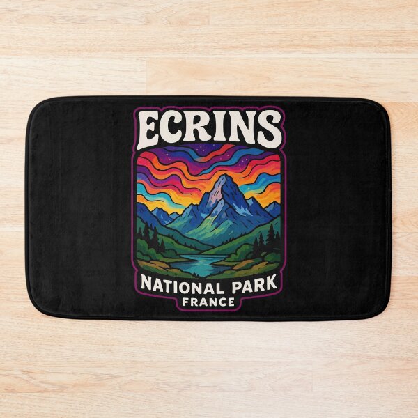 Item preview, Ecrins National Park France Trippy Art Travel designed and sold by TomFrontierArt.