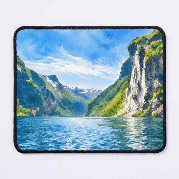 Item preview, Geirangerfjord designed and sold by HOMETOWN86.