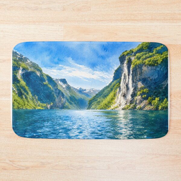 Item preview, Geirangerfjord designed and sold by HOMETOWN86.