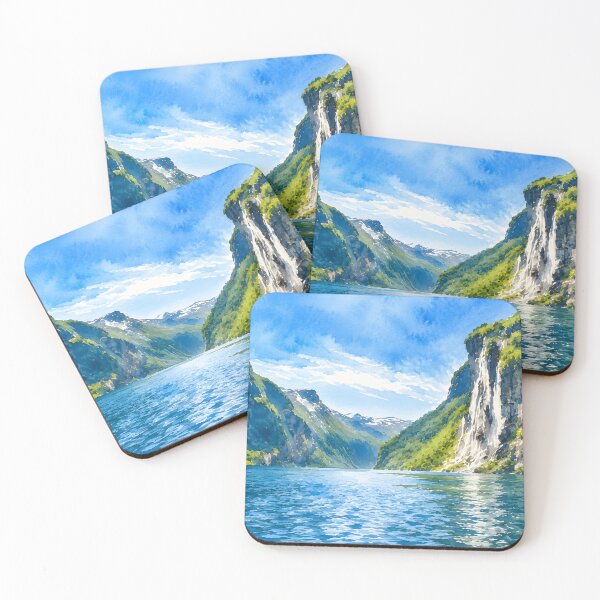 Item preview, Geirangerfjord designed and sold by HOMETOWN86.