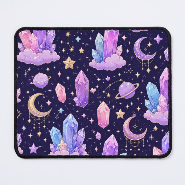Item preview, Celestial Crystals and Stars Pattern designed and sold by Aramdesing.
