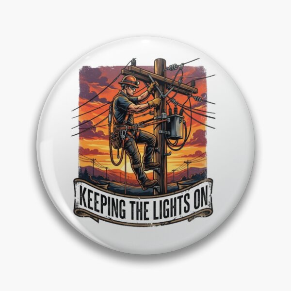 Item preview, Storm Chaser Lineman designed and sold by PixelStyle Studio.