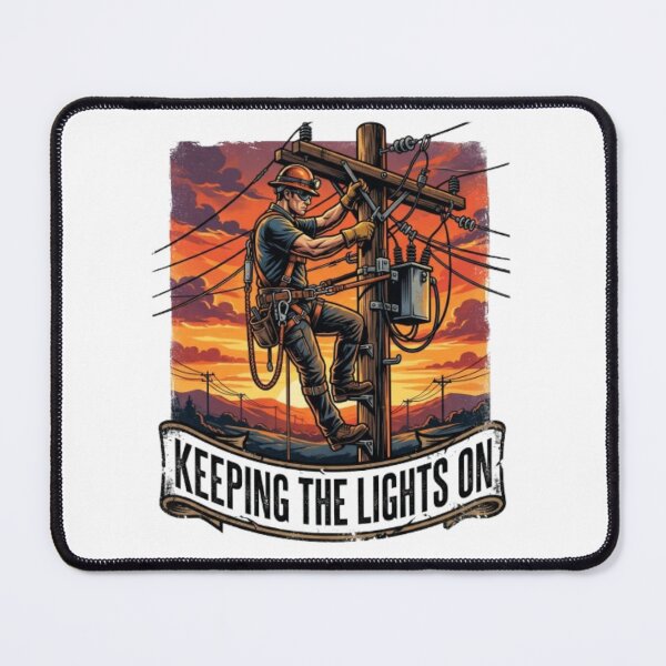 Item preview, Storm Chaser Lineman designed and sold by PixelStyle Studio.