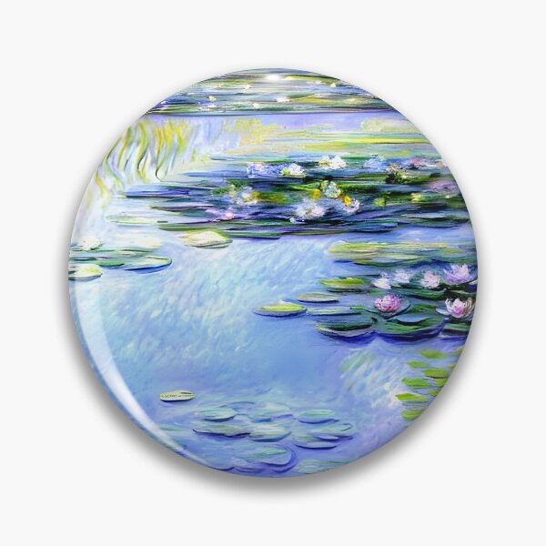 Item preview, Water Lilies: Impression of Reflections & Blossoming Surfaces (15) designed and sold by artdesignsnow.
