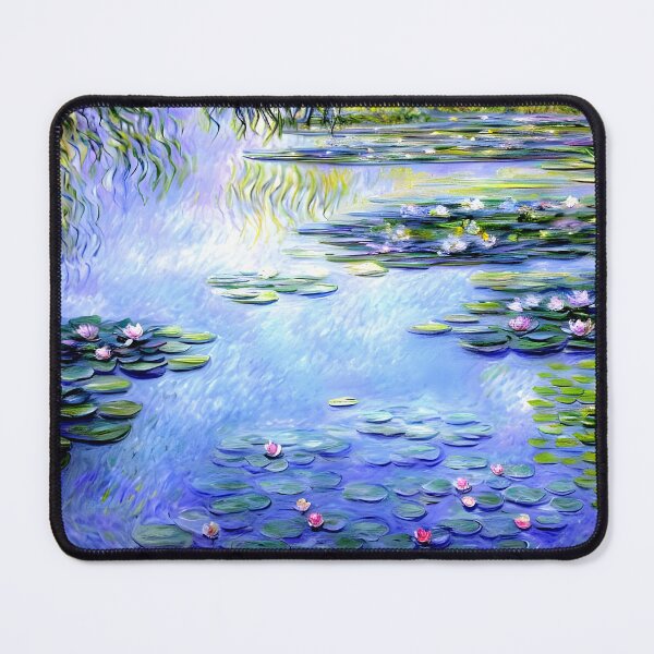 Item preview, Water Lilies: Impression of Reflections & Blossoming Surfaces (15) designed and sold by artdesignsnow.