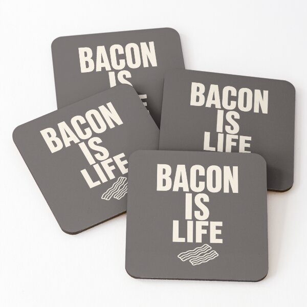 Item preview, Bacon Is Life,  Funny Food Quote for Bacon lovers designed and sold by bumbledown.