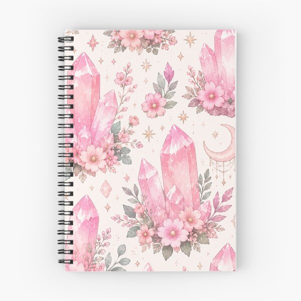 Item preview, Pink Quartz Crystal Garden Pattern designed and sold by Aramdesing.