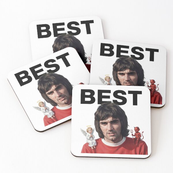 Item preview, Best , George Best , angel and devil designed and sold by CornershopTee.