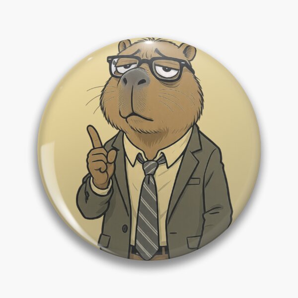Item preview, Per My Last Email Capybara Corporate Meme designed and sold by BooDesignStudio.