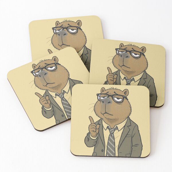 Item preview, Per My Last Email Capybara Corporate Meme designed and sold by BooDesignStudio.