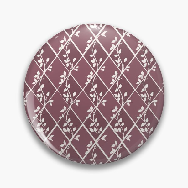 Item preview, Dusty Rose Botanical Lattice Pattern designed and sold by Little Wimbly.