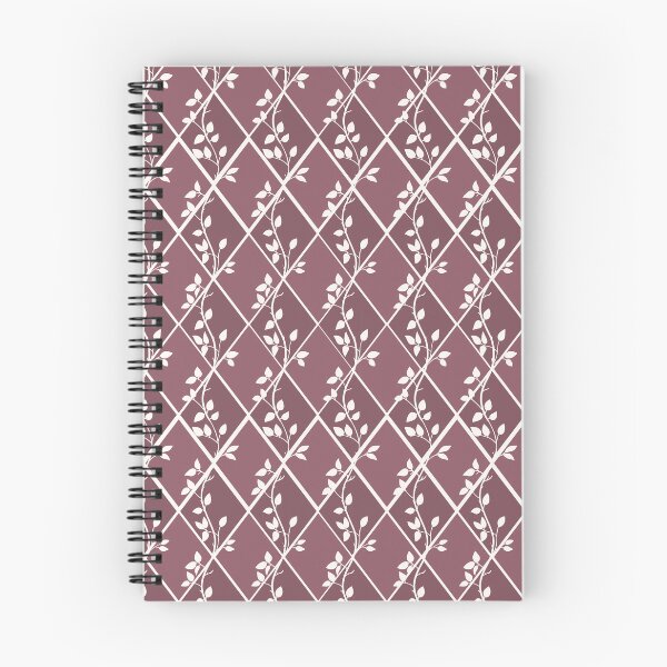 Item preview, Dusty Rose Botanical Lattice Pattern designed and sold by Little Wimbly.